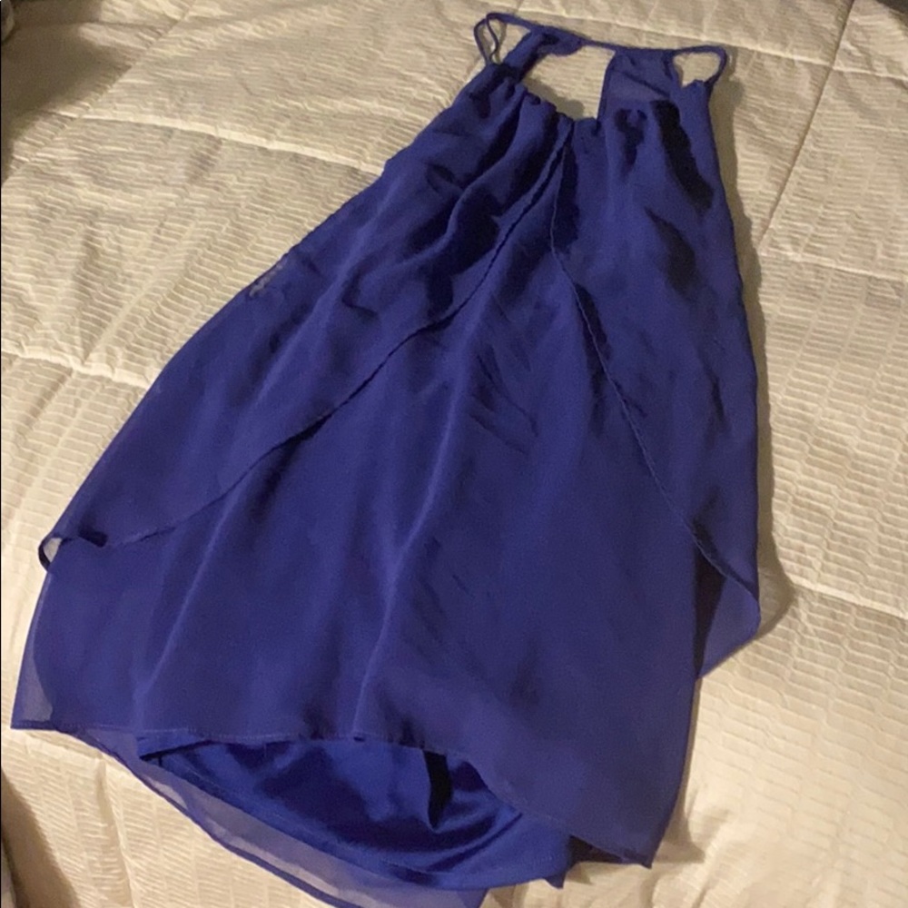 Gracia dark periwinkle dress